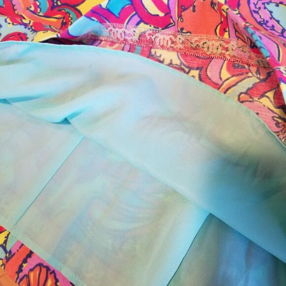 Lilly Pulitzer Lloyd Feeling Groovy Sleeveless Dress Size 4 - Picture 7 of 9